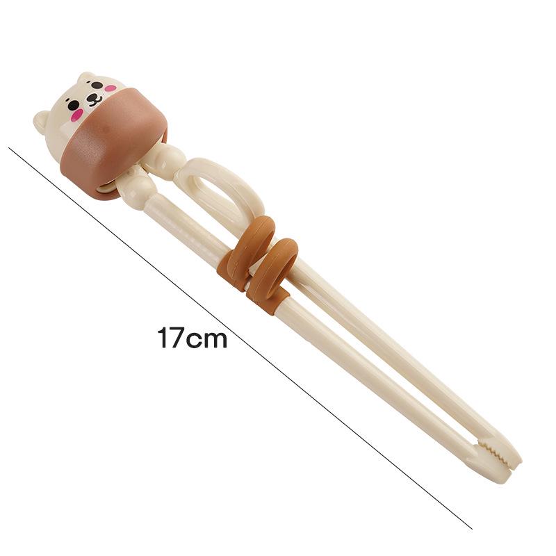 Kids Tableware Set: Anti-Fall Suction Bowl, Baby Plate, Training Chopsticks, Spoon & Fork