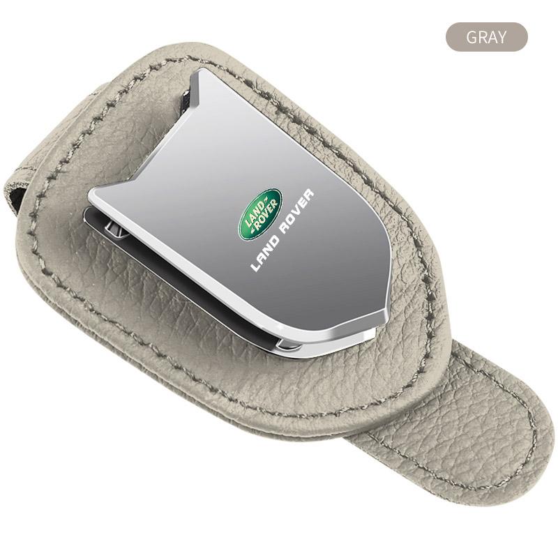 Car Auto Sun Visor Glasses Box Sunglasses Clip Card Ticket Holder Stand for Land Rover Range Rover Defender Freelander Discovery 1 2 Evoque Rover L405