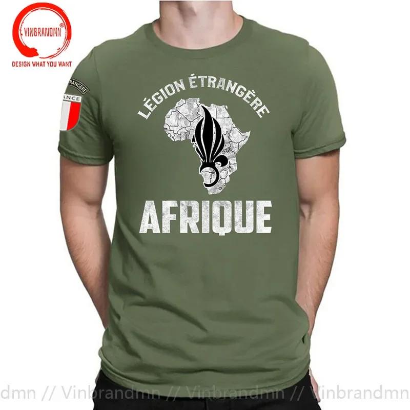 Novelty Funny French 2 Rep Foreign Legion T Shirt Unisex France Legion Etrangere Tshirt Short Sleeved Casual Cotton Army Tee Shirt