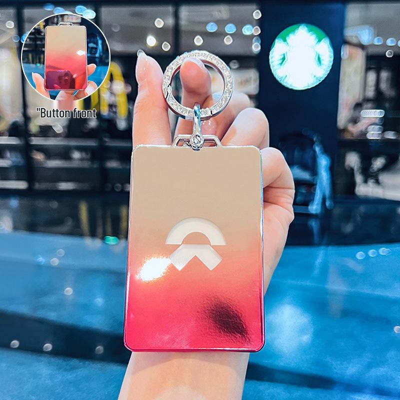 NIO Car NFC Key Card Case: ES6/ES8/EC6/ET5 Protective Shell with Women's Buckle