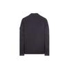 Stone Island Solid Color Zip Long Sleeve Jacket Men jackets Blue 801510812-V0020