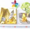Gold & Silver Pearlescent Origami Paper, 10cm X 15cm, Square, Single-sided