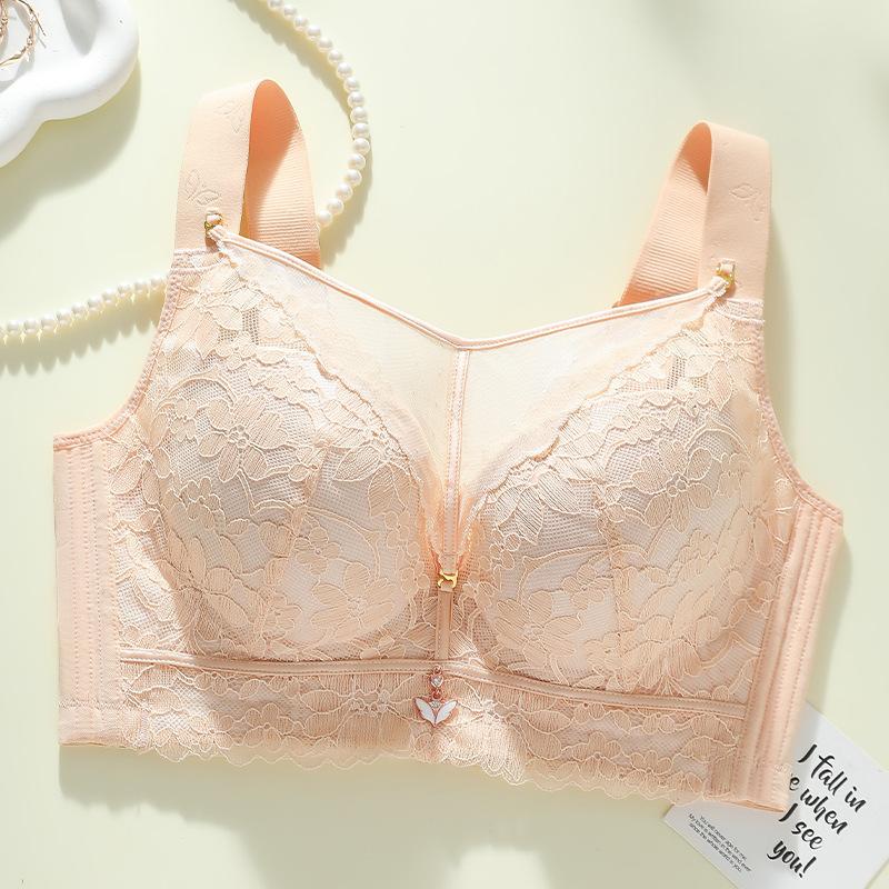 Traceless Bra for Women Thin Underwear for Women Summer Without Steel Rims Anti Sagging Accessory Bra Plus Size Bra