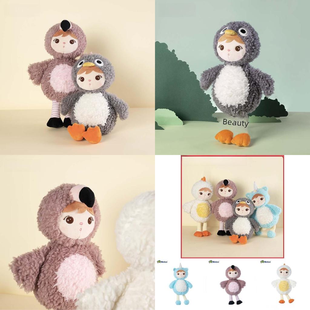 Adorable Long Plush Unicorn Flamingo Penguin Chicken Stuffed Animal Toys