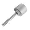 3/2.56/1.77 Inch Diameter Head Fence Post Pounder Steel SDS PLUS Shank Ground Rod Driver Post Driver Attachment Hammer Drills