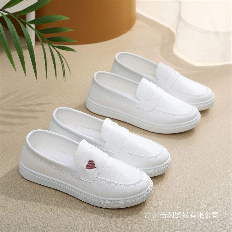 Nurse shoes soft-soled breathable summer not tired feet spring and autumn white flat-soled healthcare workers work shoes