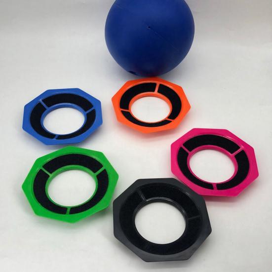 2Pcs Bowling Ball Stand Universal Sanding Pad Holder Precision Surface Maintenance Tool Bowling Cleaning Polishing Display Base Bowling Accessories