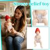 Soft Slow TPR Stress Doll - Skin-Friendly Toy for Relaxation