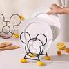 Mickey Kitchen Utensil Holder With Iron Mesh Material For Home Cooking And Giftgiving