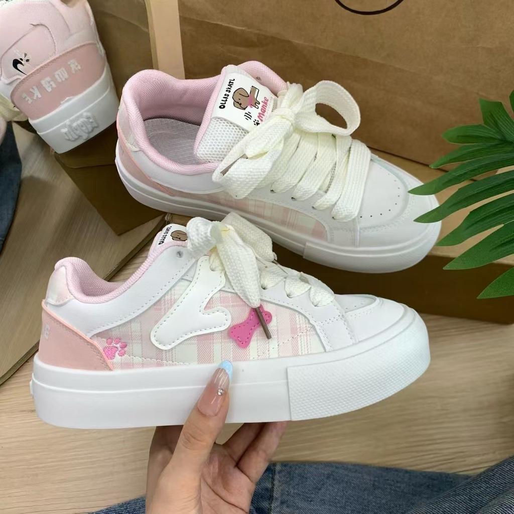 Mint Mambo Sea Salt Blue Autumn Casual Board Shoes 2025 New Niche Board Shoes Cute Shoes Versatile Little White Shoes