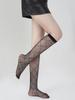 Hot-selling Ladies Fishnet Socks Stockings Black Mesh Net Fishnet Knee High Socks