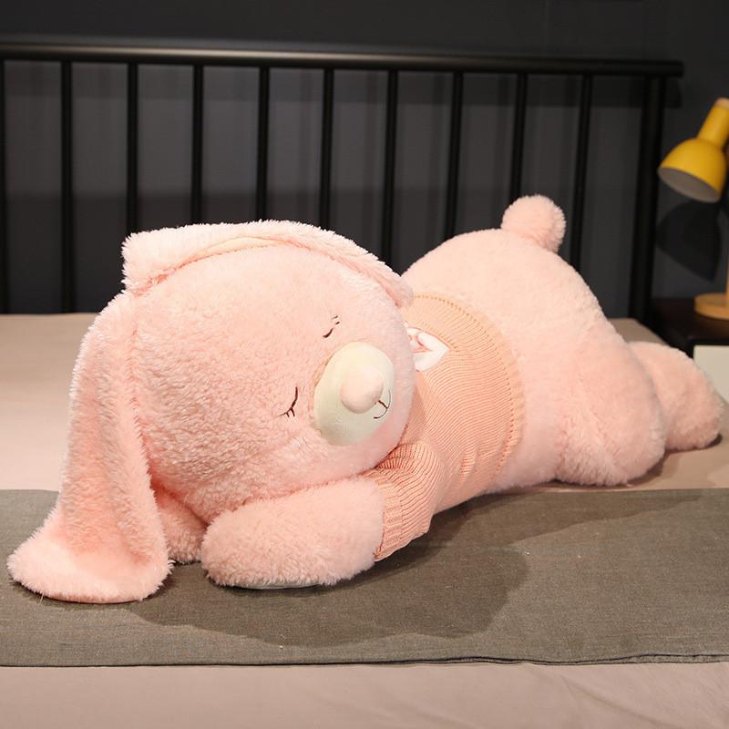 Lying Rabbit Plush Toy Cartoon Animal Stuffed Doll Decoration Kids Gift Cute