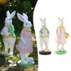 Easter Bunny Craft Resin Simulation Bunny Home Bunny Figurines Ornament Home Outdoor Garden Patio Decoration