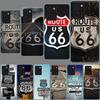 America Route 66 Cover Phone Case For Xiaomi Poco M8 M7 M6 M4 M3 X7 X6 X4 Pro F7 Ultra M5S Mi 14 14T 15 15T 12T 10T Pro 12S 12 1
