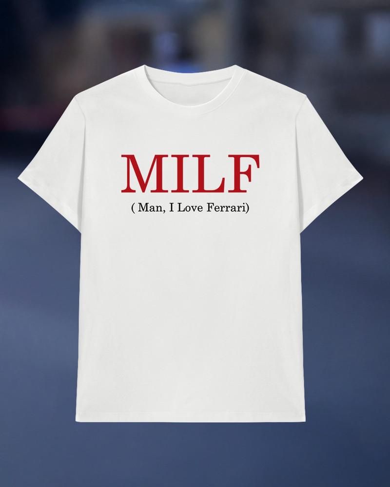 Смешная культовая футболка MILF, футболка с коротким рукавом для мужчин и женщин, размеры S-5XL, унисекс M