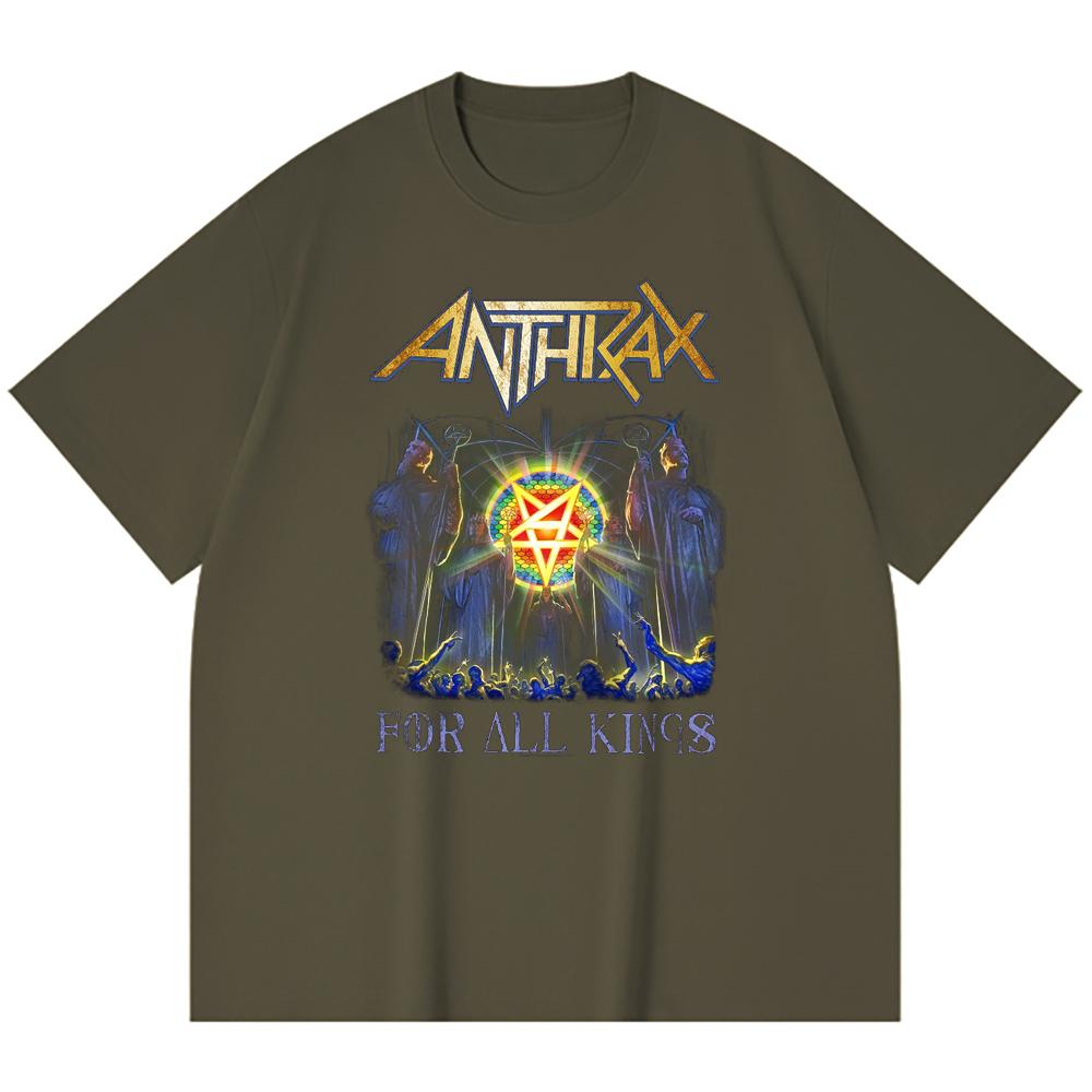 230 Gsm 100% Βαμβακερό T-Shirt Heavy Metal Μπάντα Ροκ Δημοφιλής Μουσική Εκτύπωση Unisex Βαμβακερό T-Shirt