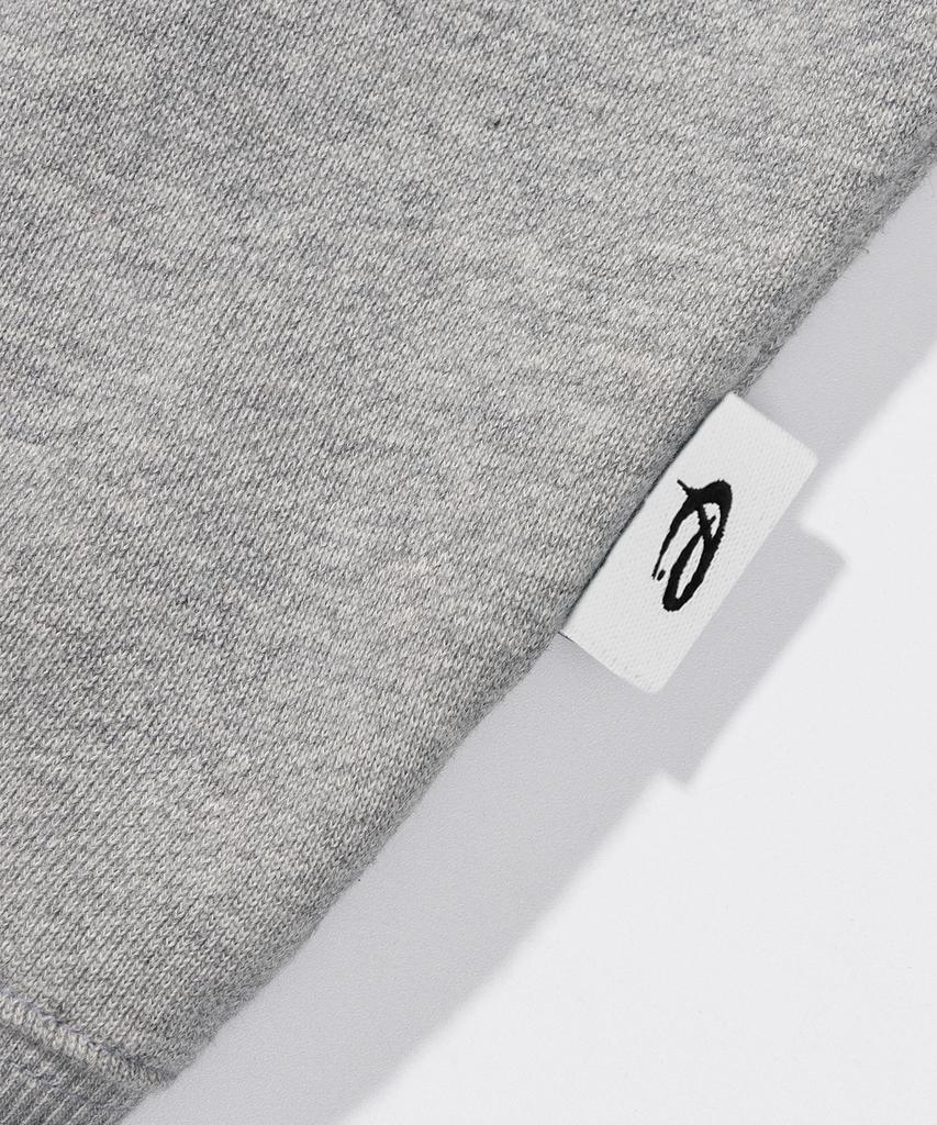Pop Rabbit Print Hoodie Gray