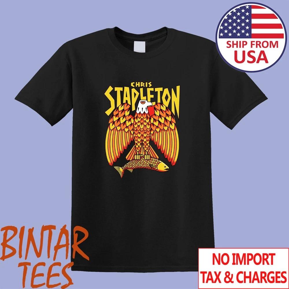 Chris Stapleton Men s Black Size S to 5XL S
