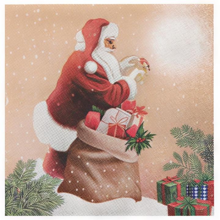 3-Layer Napkins "Winterly" 1/4 33 X 33 100 Pcs