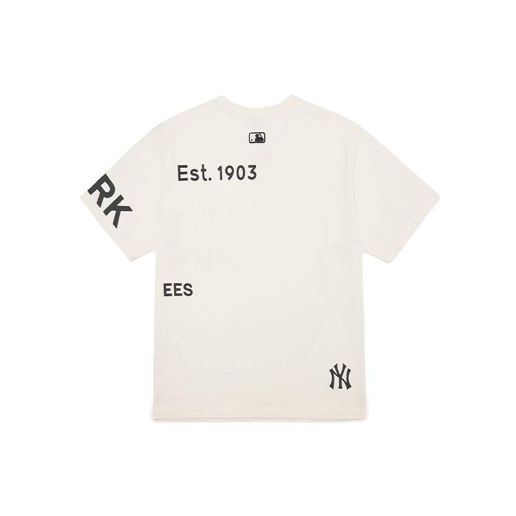 New MLB New York Yankees T Shirts Unisex White 3ATS07023-50CRS