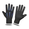 Windproof Waterproof Velvet Warm Motorcycle Winter Cold-proof Riding Equipment Cycling Full Finger Men's Touch Screen Gloves