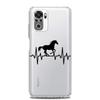Phone Case For Xiaomi Redmi Note 13 12 5G 9S 9 8 10 11 Pro Plus 4G 9T 13C 12C 10C 9C 9A 7 Pro Clear Cover Animal Art Horse