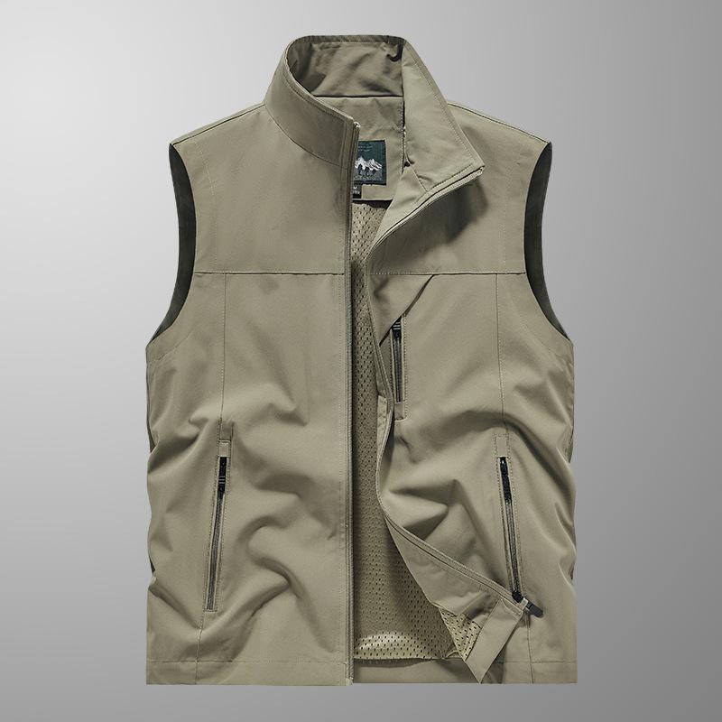 New Vest Workwear Multi-pocket Vest Men's Thin Outdoor Vest Outdoor Sports Vest Vest Vest