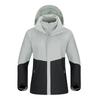 Couple 3-in-1 Jacket Men's Waterproof Warm Mountaineering Suit Women's Disassembled Silver Fox Velvet Liner Jacket