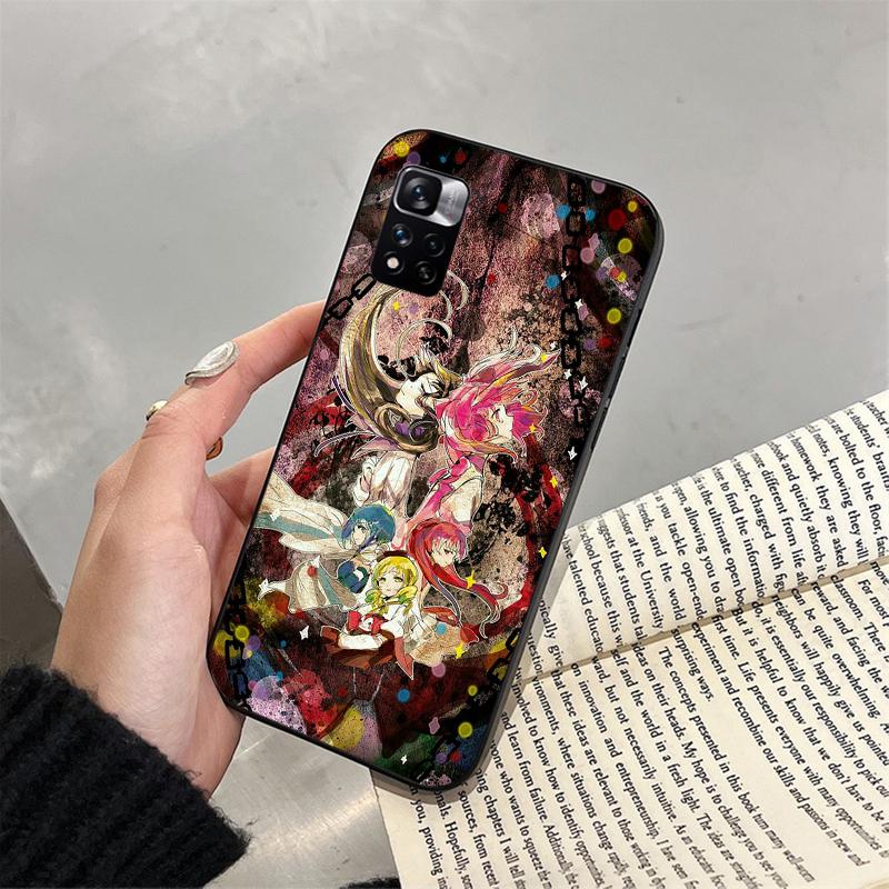 Phone Case For Xiaomi Poco C71 15T 14T Pro Redmi note 15 14 14 13 Pro Redmi A5 15C 13C Puella Magi Madoka Magica