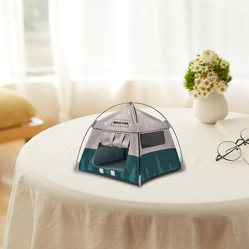 18.5cm Scale Camping Tent Model Decoration Simulated Outdoor Tent Ornament Miniature Scene Accessories Doll Small Tent Toy Gift