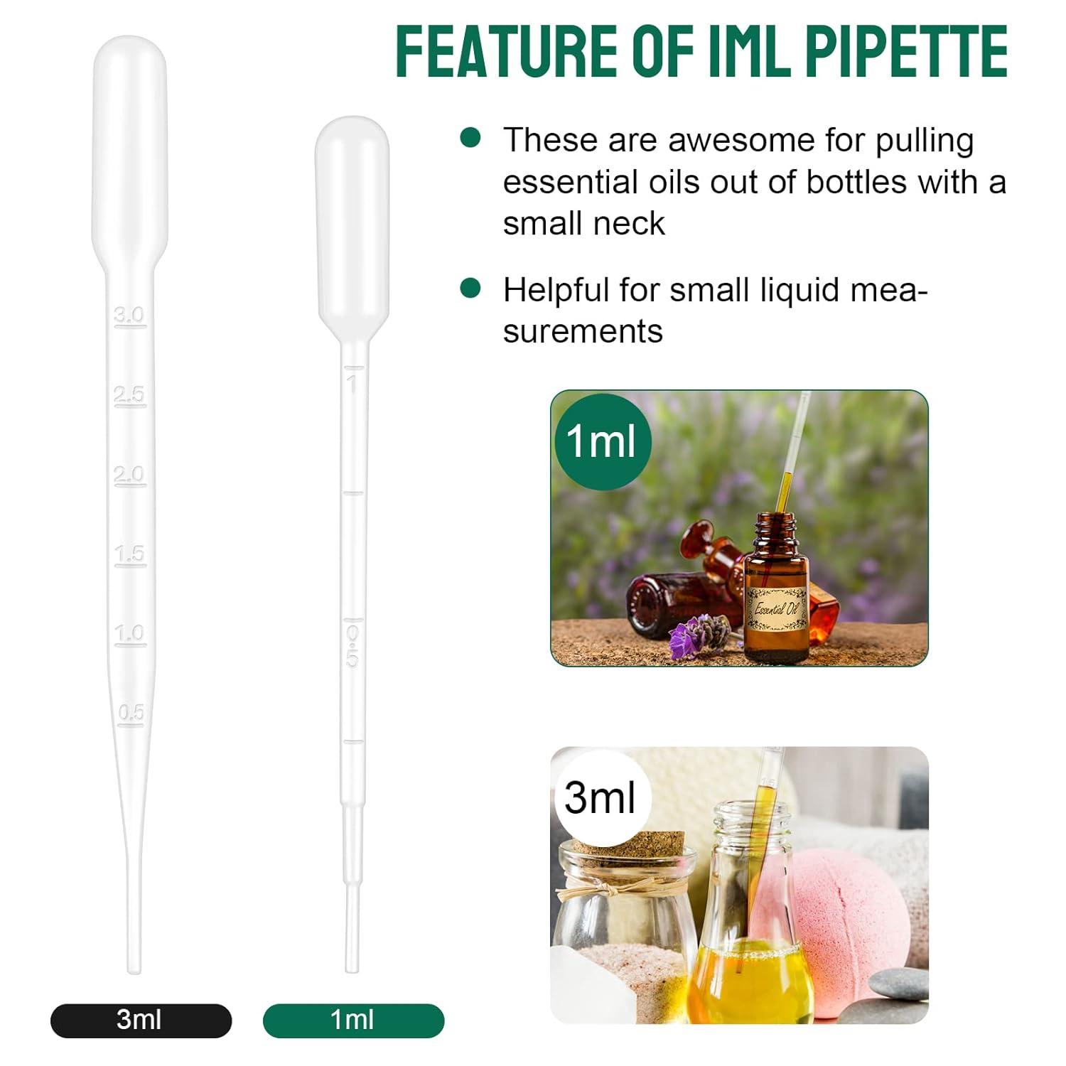 100pcs/lot Plastic disposable graduated containers lab pipettes 1ml 2ml 3ml 5ml liquid burette straws cosmetic tools 1ml 100pcs