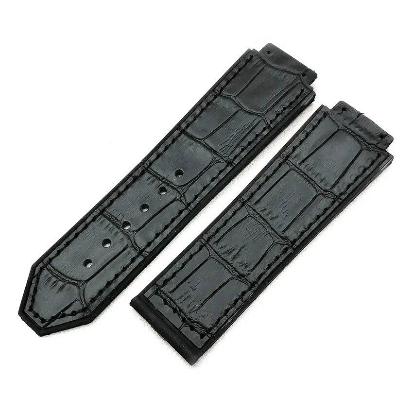 26mm*19mm skinnklokkeremspenne 22mm for HUBLOT Big Bang Series Silikonklokke Armbåndsurtilbehør