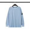 FlowStreet Long Sleeve Round Neck Sweatshirt Cotton Fabric Casual Daily Wear