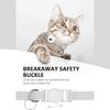 Per Collare per Gatto Apple AirTag, Collare per Animali Air Tag con Supporto AirTag e Campanellino Riflettente GPS Collare per Gattini per Ragazza Ragazzo Gatti gatos