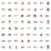 65 New Style Graffiti Stickers for City and Province Place Names DIY Decorative Skateboard Water Cup Personality Stickers