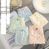 Lady Spring and Autumn Wave Dot Lovely Lace Ear Edge High Elastic Breathable Waist Pack Hip Briefs