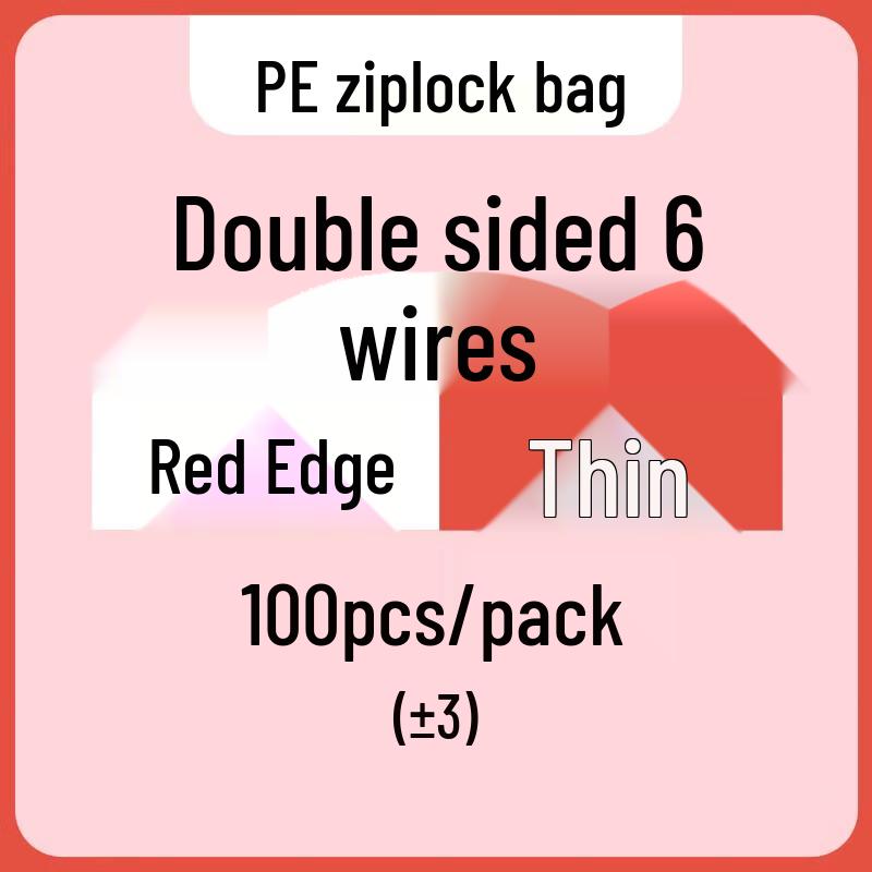 Sanbilai Wegwerp Hersluitbare Plastic Zakken