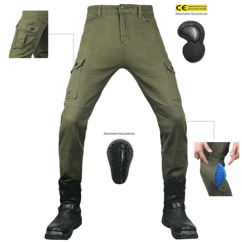 Direktverkauf ab Werk, Motorradjeans für Herren, zugebundene Füße und Anti-Drop-Hosen, Mehrzwecktaschen für die Motorradfahrt, Latzhose CE-Schutzkleidung