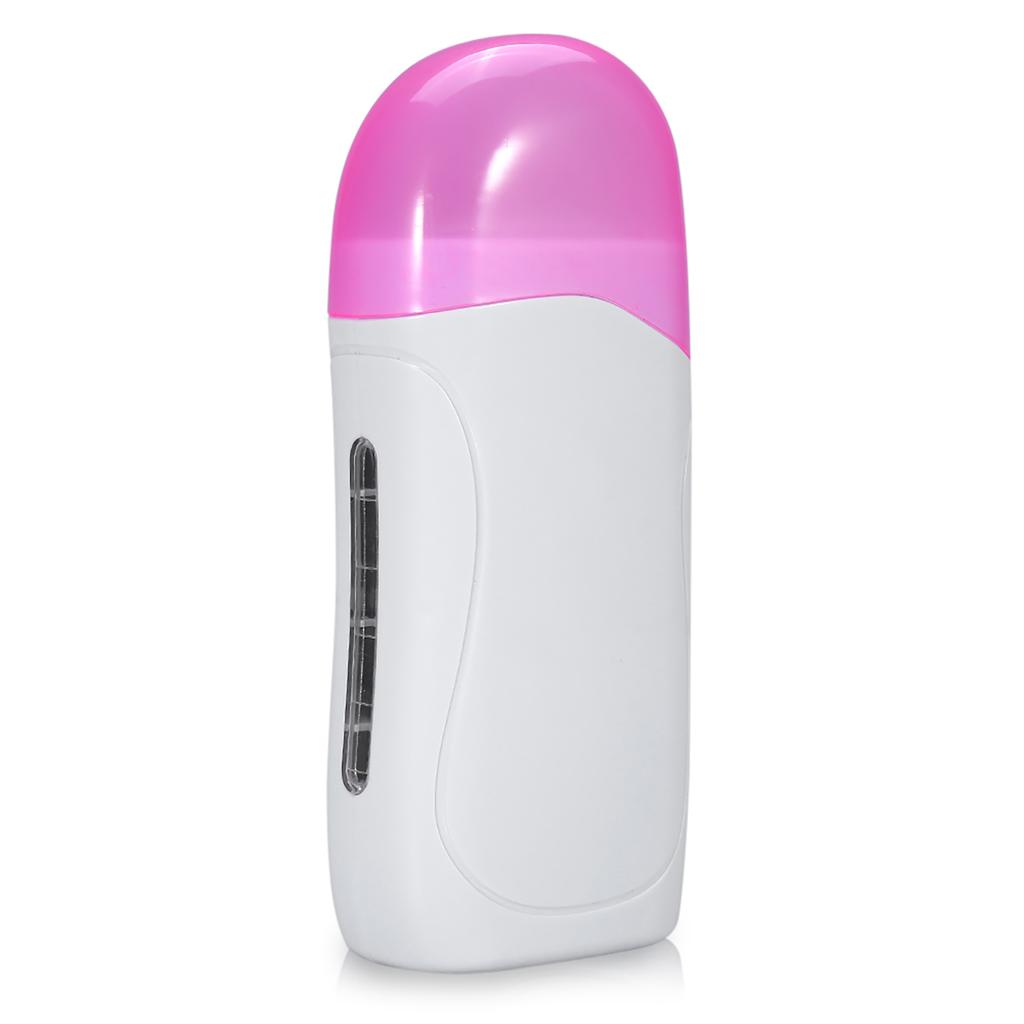 2 Typen Single Fashion Haarentfernung Enthaarungswachs-Heizgerät 40 W Hochleistungs-Rosa-Deckel