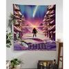 1PC Game Aaphmau Tapestry Art Printing Japanese Wall Tapestry Anime Wall Hanging Home Decor