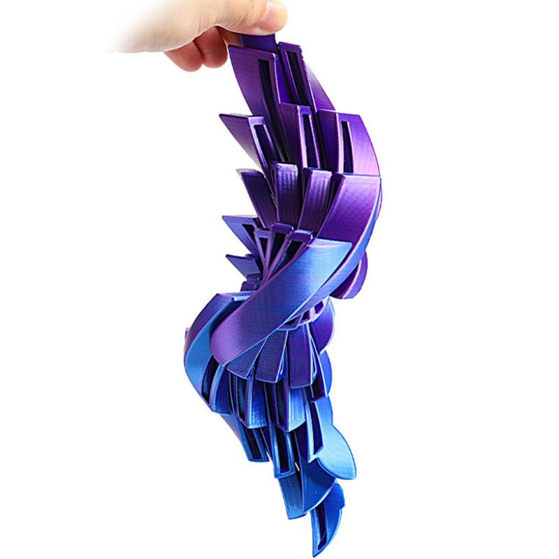 Liquid Cat Fidget Toy 3D Printed Twistsphere Deformable Relax Ball Ornament Anxiety Relief Toys For Office Home And Travel