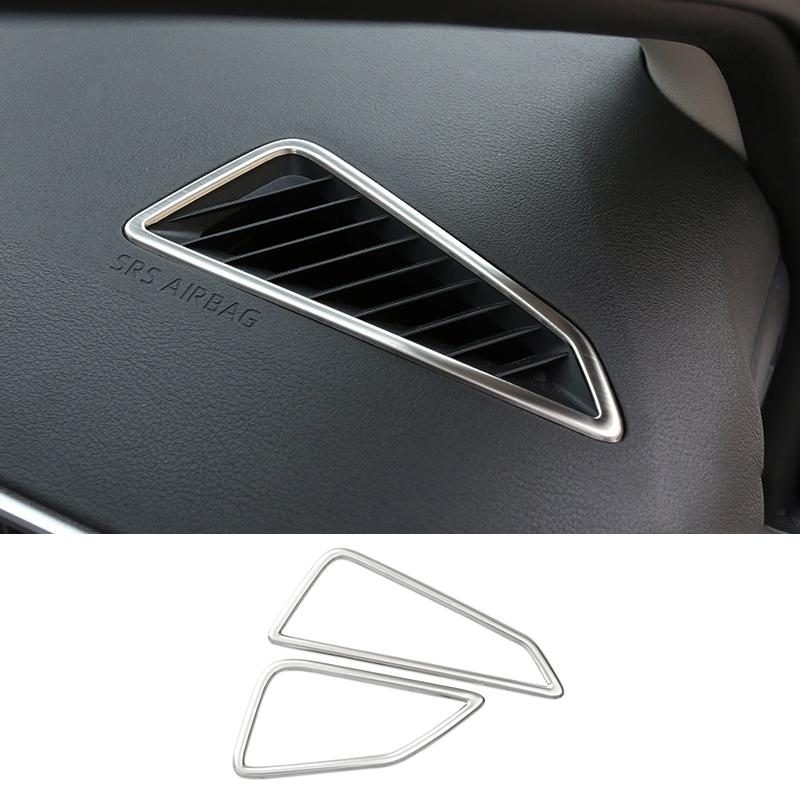 Stainless Car Dashboard Air Conditioning Vent Outlet Trim Cover Stickers For Toyota Corolla E210 2019-2024 2024 2024 2024 Hybrid