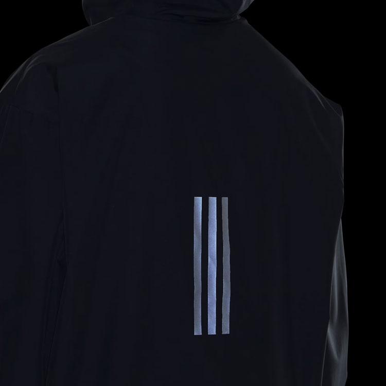 Adidas Woven Jacket With Reflective Stripes Men Jacket Legendary-Ink-Blue JF0963