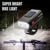 Super Bright Bicycle Light for Mountain Bikes Motorcycles USB Fast Charging 6 Lighting Modes