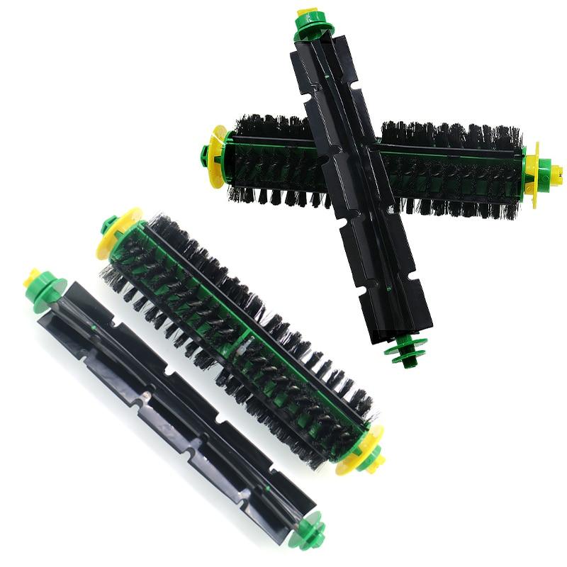 

2 компл./4 шт., бесплатная доставка, щетина + гибкая щетка для взбивания для пылесоса iRobot Roomba 500 Series 550 570