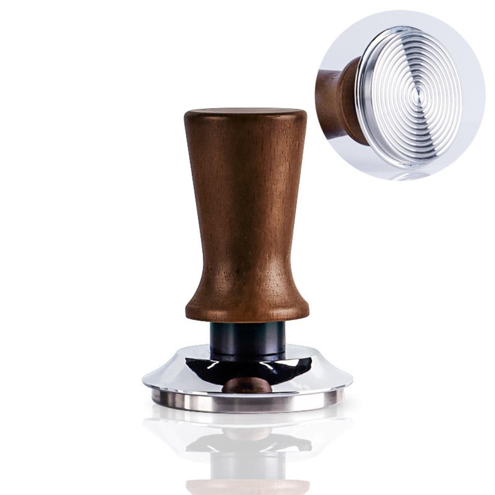 51/53/58MM Coffee Tamper Flat/threaded Bottom Coffee Powder Press Durable Coffee Leveler Cafe