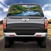 Truck Rear Window Graphic Decals Mountain River Forest Stones Pickup Car Window Stickers 66" X 22" Truck Back Window Perforated Vinyl Window Film