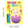 6 Pictures/pack of Easter Series Resurrection Rabbit Eggs Without Repeating Stickers Stickers