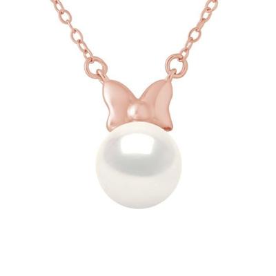 Necklace - LOVA LOLA VAN DER KEEN - My Pearl - White Pearls - Solid Silver 925 - 45 Cm