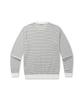 BRENTWOOD [Washable] Modern Striped Round Neck Sweater Brwas26251Whx